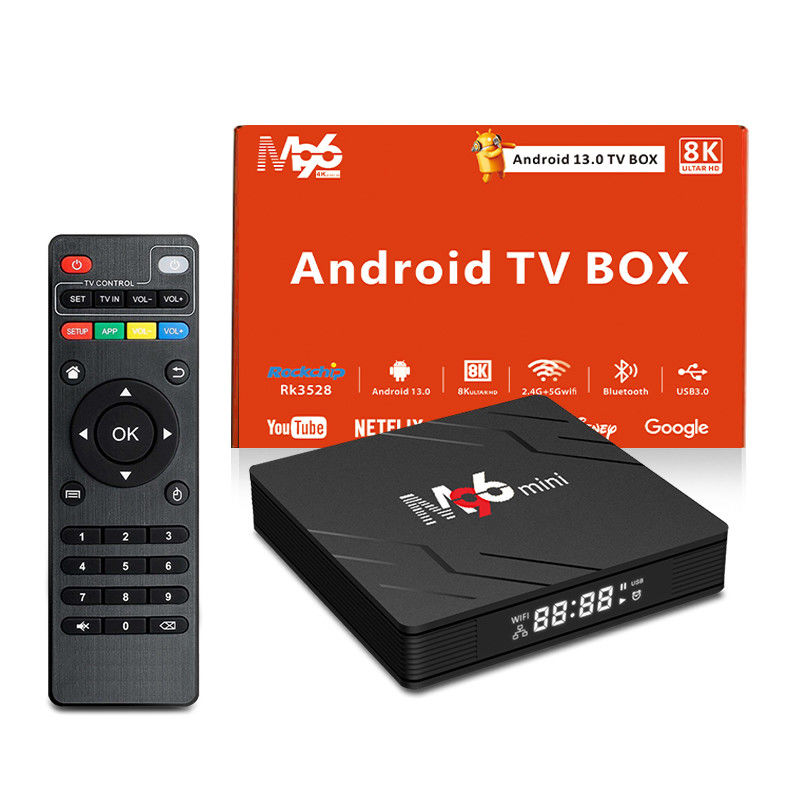 HDMI 2.1 Smart Media Box Durable, Portable Android TV Box Pour les téléviseurs intelligents