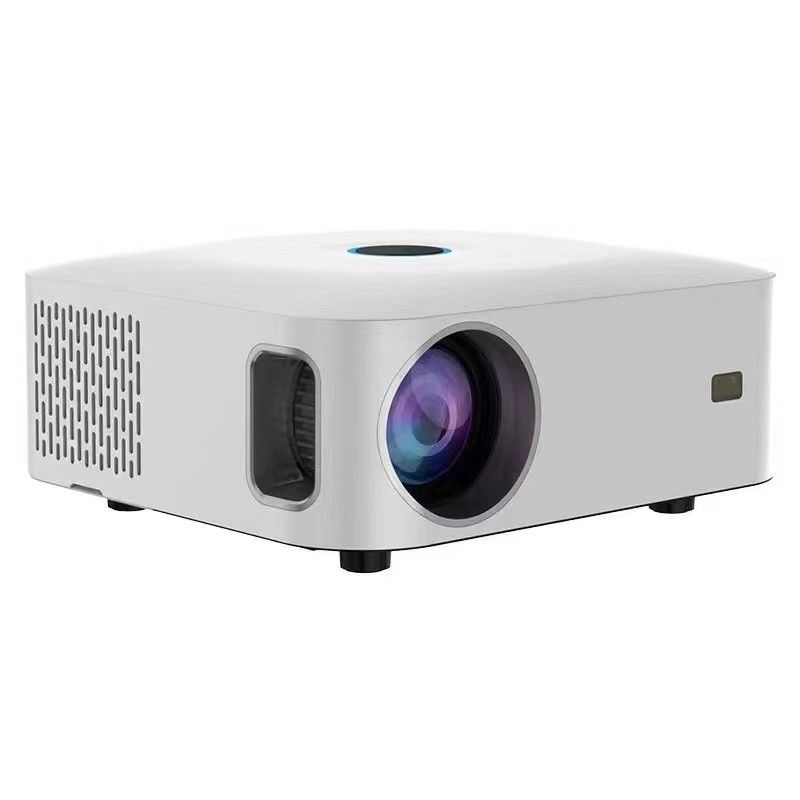 Projecteur intelligent portable de 200W durable, écran LCD de 5,0 pouces, mini-projecteur de cinéma à domicile léger