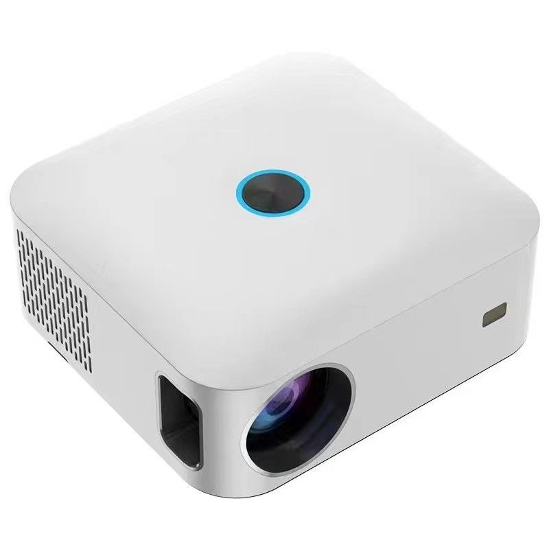 Projecteur intelligent portable de 200W durable, écran LCD de 5,0 pouces, mini-projecteur de cinéma à domicile léger