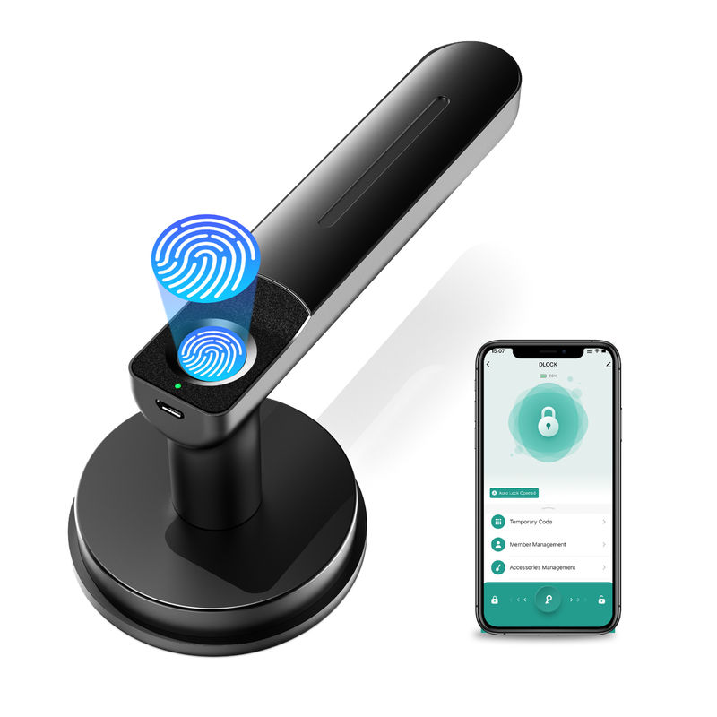 Fonction d'application intelligente, verrouillage de porte par empreinte digitale,verrouillage de porte sans clé pour chambre à coucher/bureau