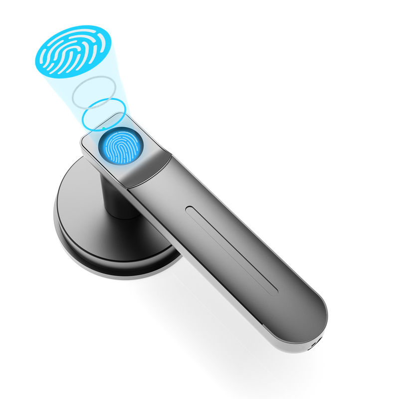 Fermeture de porte de chambre sans clé, fonctionnalité d'application intelligente, verrouillage de porte d'empreinte digitale, pour chambre à coucher / bureau