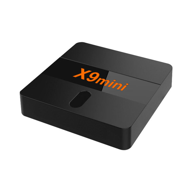 Android 9.0 TV Box télécommande IR vocale 1 Go / 8 Go Prise en charge de l'application intelligente
