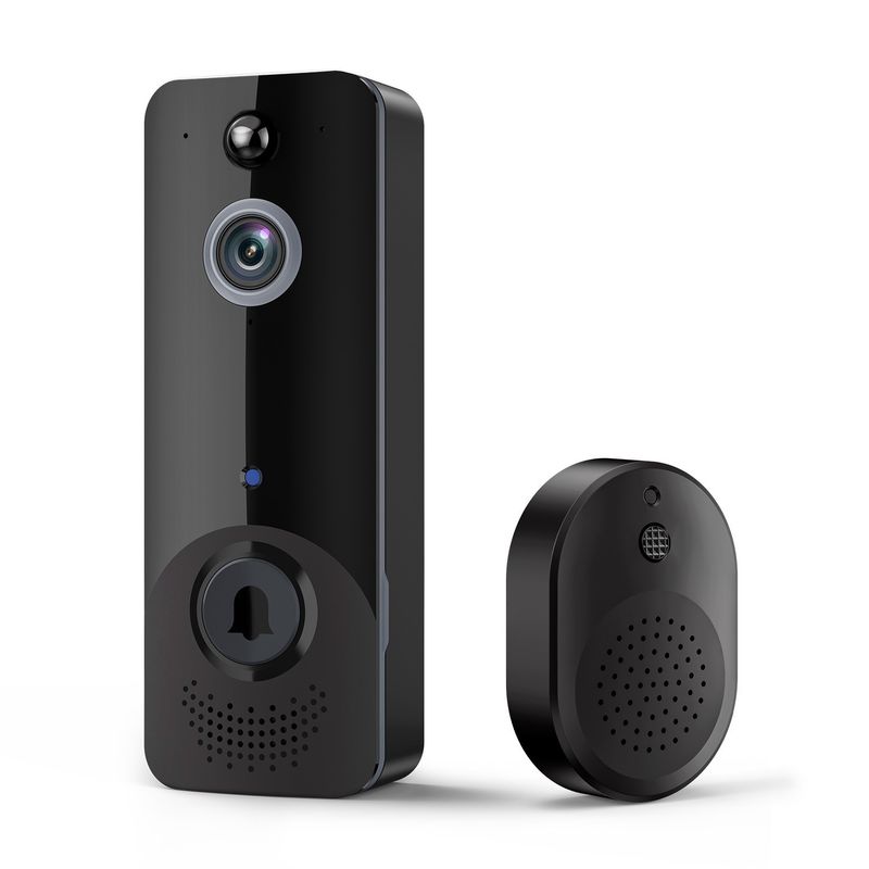 App Smart Ring sans fil sonnette avec sonnette 140 degrés grand angle basse puissance sonnette vidéo