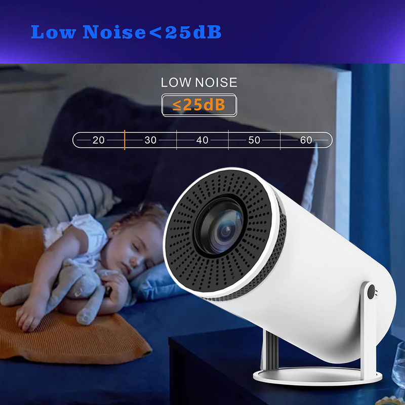 Android 11.0 Projecteur de cinéma à domicile HY300 Multimédia 150 ANSI Lumens 60W HDMI